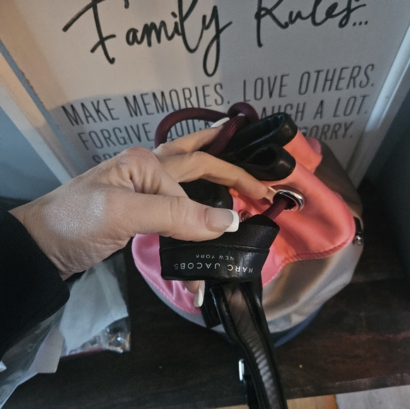 MARC JACOBS Small Drawstring Color-Block Sport Handbag - Picture 4 of 11